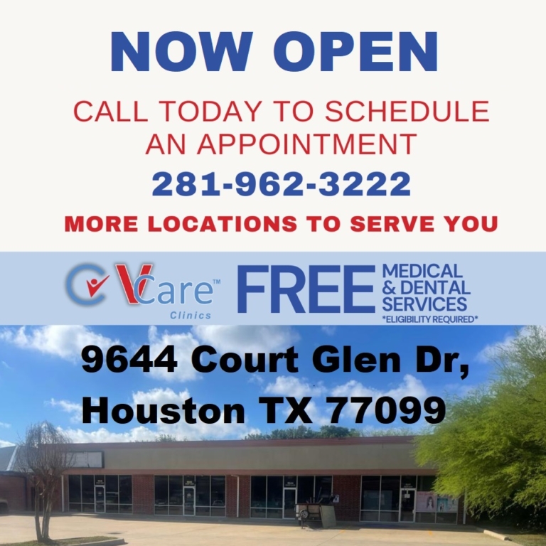 FREE Walk In Clinics Houston VCare Clinics Houston Medical Care